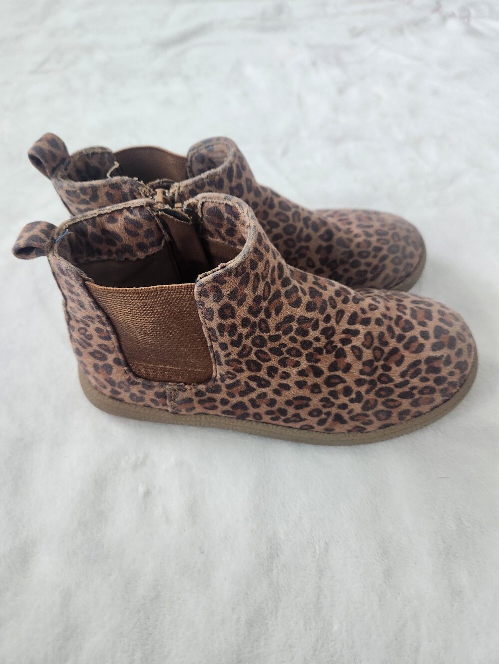Tucker + Tate Nova Chelsea Bootie Tan Leopard Print